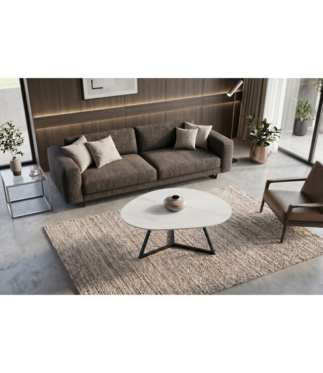 Invicta Interior Salontafel MARVELOUS 90cm keramiek wit