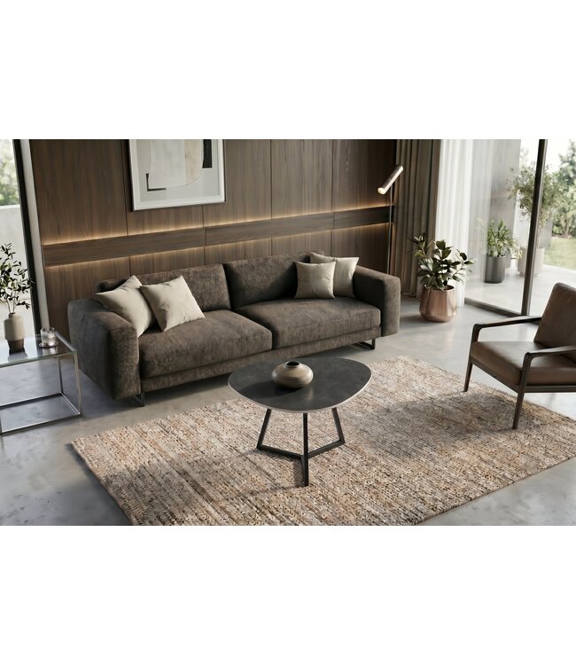 Invicta Interior Salontafel MARVELOUS 70cm keramiek grijs