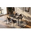 Invicta Interior Eettafel MILANO 120cm keramiek grijs