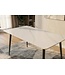 Invicta Interior Eettafel MILANO 120cm keramiek wit