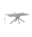 Invicta Interior Koffietafel GALAXIE 100cm met sterrenframe keramiek zwart goud zand