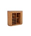 Invicta Interior Bartafel TRES CHIC 120cm mangohout naturel met wit marmeren blad