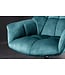 Invicta Interior Draaibare Fauteuil PAPILLON 83-90cm 360° fluweel petrol