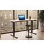 Invicta Interior Office desk OAK DESK 160cm height adjustable natural