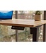 Invicta Interior Verstelbaar kantoorbureau OAK DESK 140cm naturel