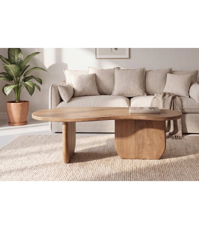 Invicta Interior Salontafel ORGANIC 120cm mangohout natuur