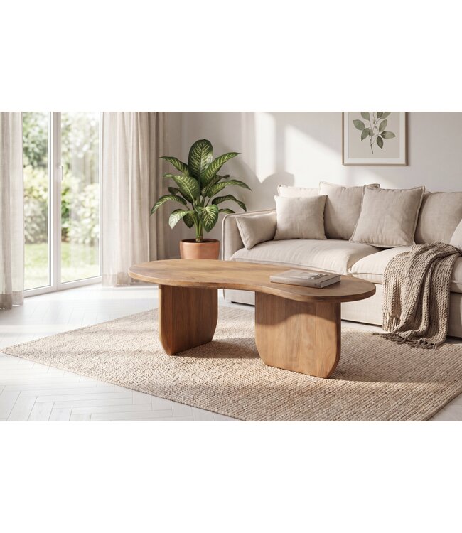 Invicta Interior Salontafel ORGANIC 120cm mangohout natuur
