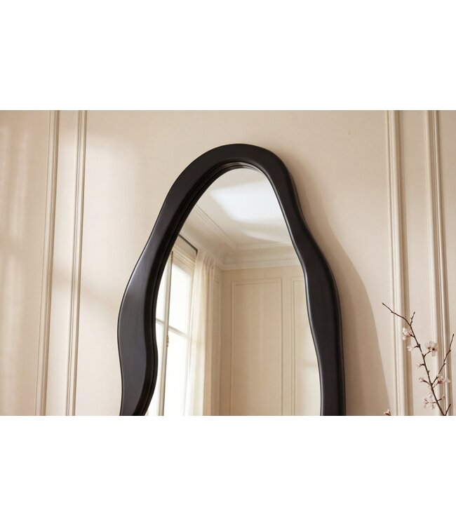 Invicta Interior Staande spiegel ORGANIC 180cm MDF zwart