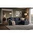 Invicta Interior Slaapbank APARTMENT 245cm 3-zits met ottoman en opbergruimte textielstof grijs