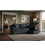 Invicta Interior Slaapbank APARTMENT 245cm 3-zits met ottoman en opbergruimte textielstof grijs