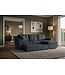 Invicta Interior Slaapbank APARTMENT 245cm 3-zits met ottoman en opbergruimte textielstof grijs