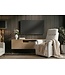 Invicta Interior Cinema fauteuil HOLLYWOOD elektrisch verstelbaar gestructureerde stof beige
