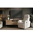 Invicta Interior Cinema fauteuil HOLLYWOOD elektrisch verstelbaar gestructureerde stof beige