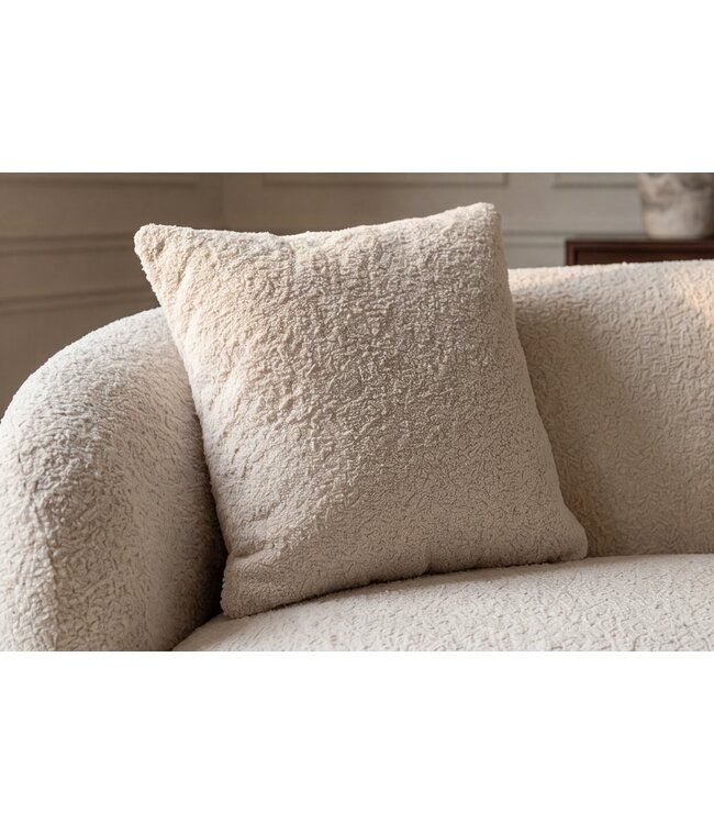 Invicta Interior Sofa ELEMENTAL 180cm 2-zits bouclé champagne beige
