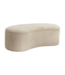 Invicta Interior Bankje ELEMENTAL 120cm gestoffeerd met opbergruimte bouclé champagne beige