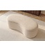 Invicta Interior Bankje ELEMENTAL 120cm gestoffeerd met opbergruimte bouclé champagne beige