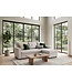 Invicta Interior Hoekslaapbank APARTMENT 205cm 3-zits met ottomaan en opbergruimte fluweel champagne beige