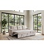Invicta Interior Hoekslaapbank APARTMENT 205cm 3-zits met ottomaan en opbergruimte fluweel champagne beige