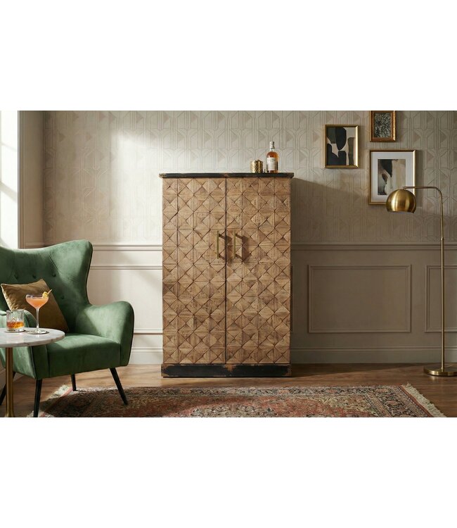 Invicta Interior Barkasten BODEGA 120cm grenenhout naturel