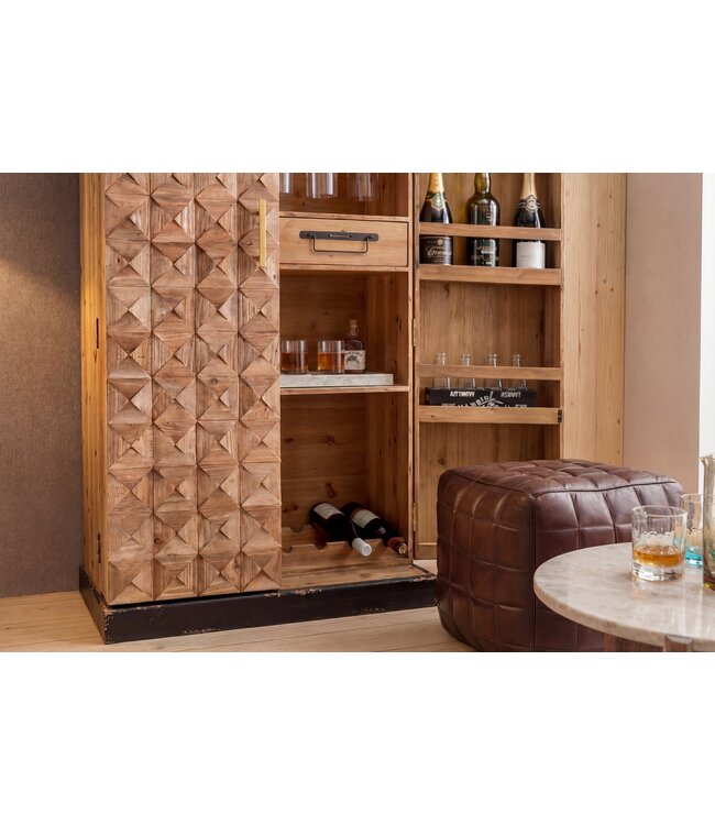 Invicta Interior Barkasten BODEGA 120cm grenenhout naturel
