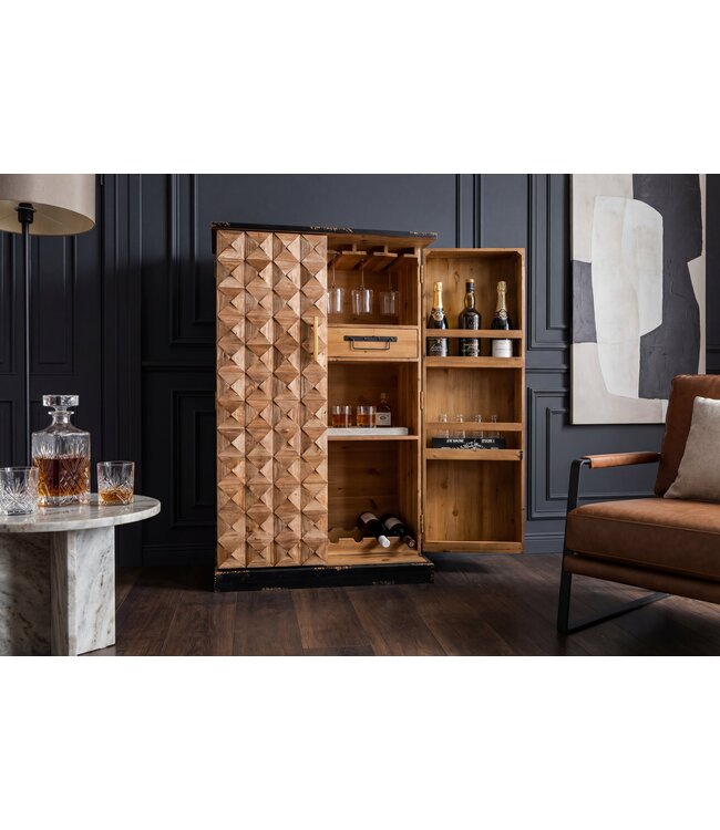 Invicta Interior Barkasten BODEGA 120cm grenenhout naturel