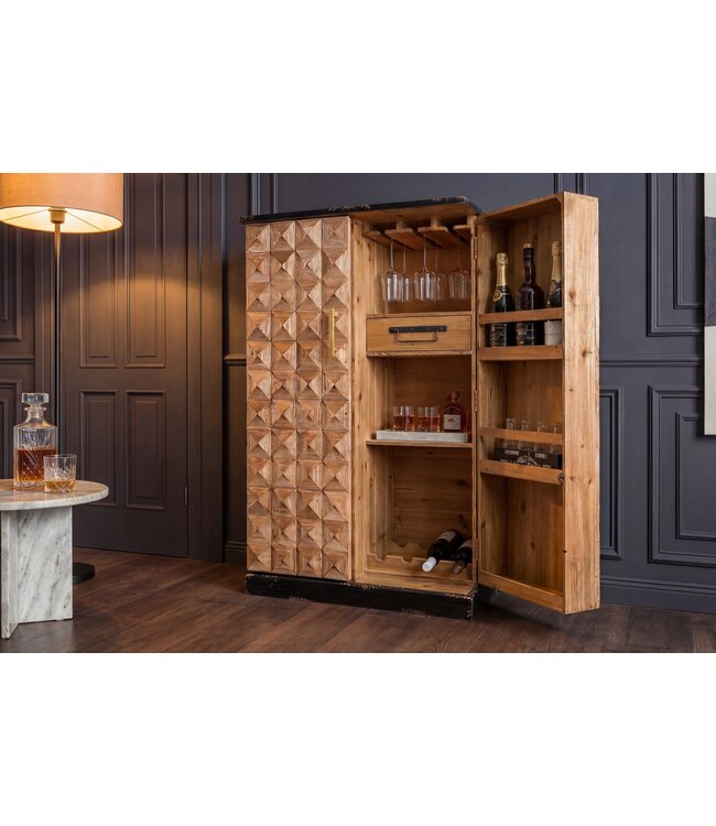 Invicta Interior Barkasten BODEGA 120cm grenenhout naturel