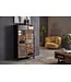 Invicta Interior Highboard SECRETS 150cm grenenhout vintage bruin naturel