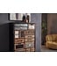 Invicta Interior Highboard SECRETS 150cm grenenhout vintage bruin naturel