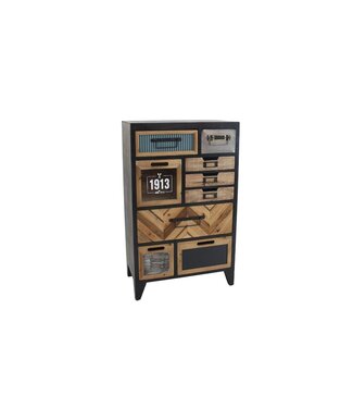 Invicta Interior Dressoir SECRETS 95cm grenen hout vintage bruin