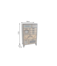 Invicta Interior Dressoir SECRETS 95cm grenen hout vintage bruin