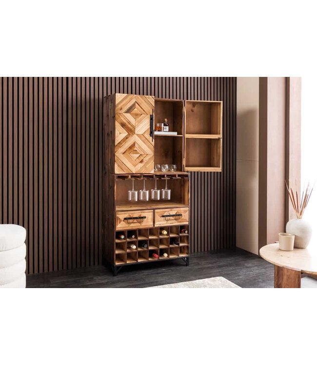 Invicta Interior Barmeubel BODEGA 160cm grenen naturel