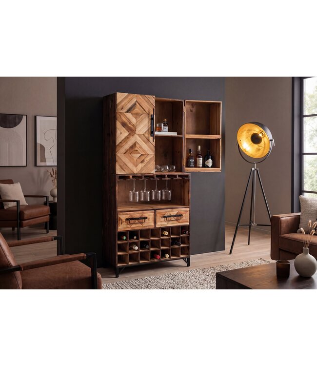 Invicta Interior Barmeubel BODEGA 160cm grenen naturel