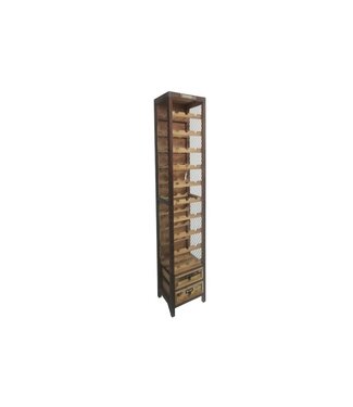 Invicta Interior Wijnrek BODEGA 190cm grenen hout natuurlijk