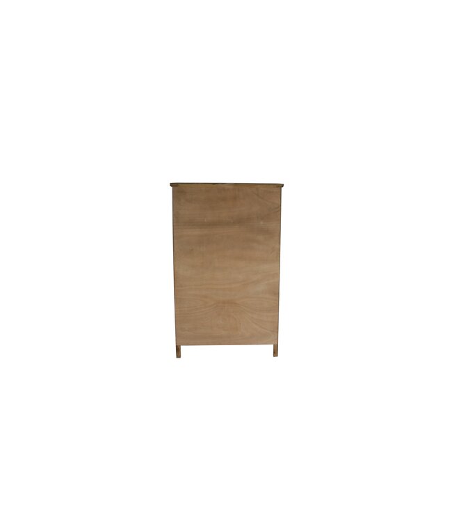 Invicta Interior Bar cabinet ATELIER 120cm pine wood vintage brown