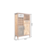 Invicta Interior Bar cabinet ATELIER 120cm pine wood vintage brown