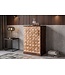 Invicta Interior Barcabinet BODEGA 90cm grenenhout naturel