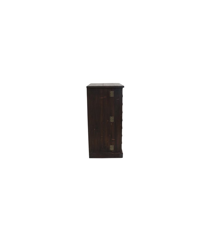 Invicta Interior Barcabinet BODEGA 90cm grenenhout naturel