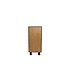 Invicta Interior Vitrinekast LOFT 145cm op wielen grenenwood metaal naturel