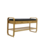 Invicta Interior Schoenenrek ZEN-BO 100cm met lade bamboe natuurlijk grijs