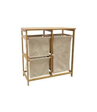 Invicta Interior Wasmand LAGOON SPA 70cm bamboe naturel beige