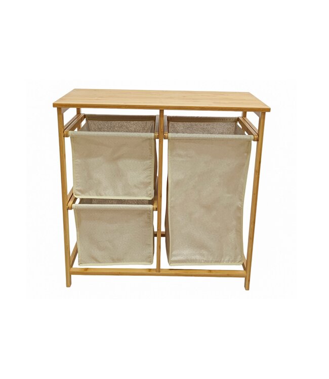 Invicta Interior Wasmand LAGOON SPA 70cm bamboe naturel beige