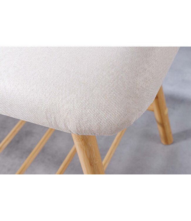 Invicta Interior Schoenenrek ZEN-BO 90cm bamboe naturel beige