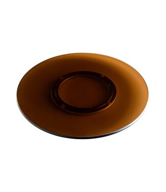 Invicta Interior Draaiplateau SERVANT 60cm 360° gehard glas amber