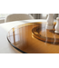 Invicta Interior Draaiplateau SERVANT 60cm 360° gehard glas amber