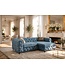 Invicta Interior Sofa MODERN BAROCK 235cm 3-zits fluweel petrol