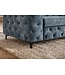 Invicta Interior Sofa MODERN BAROCK 235cm 3-zits fluweel petrol