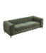 Invicta Interior Fluwelen 3-zits bank MODERN BAROCK 235cm donkergroen