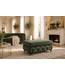 Invicta Interior Kruk MODERN BAROCK 95cm fluweel donkergroen