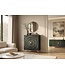 Invicta Interior Dressoir GOLDEN SUNSET 120cm 3D mangohout turquoise