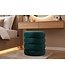 Invicta Interior Kruk VOGUE 40cm rond bekleed met opbergruimte fluweel groen